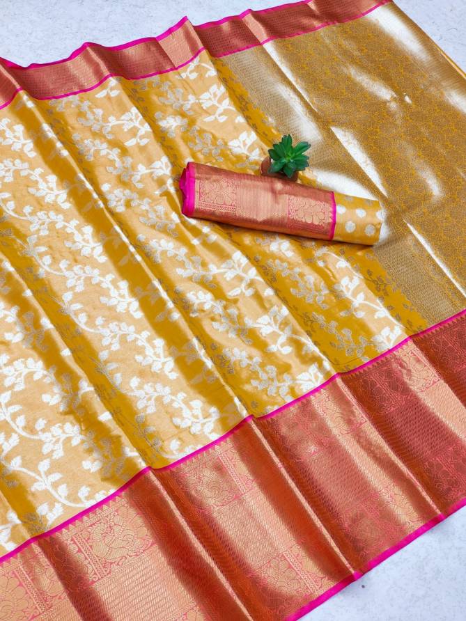 Meera 126 Heavy Festive Wear Wholesale Banarasi SIlk Saree Catalog
